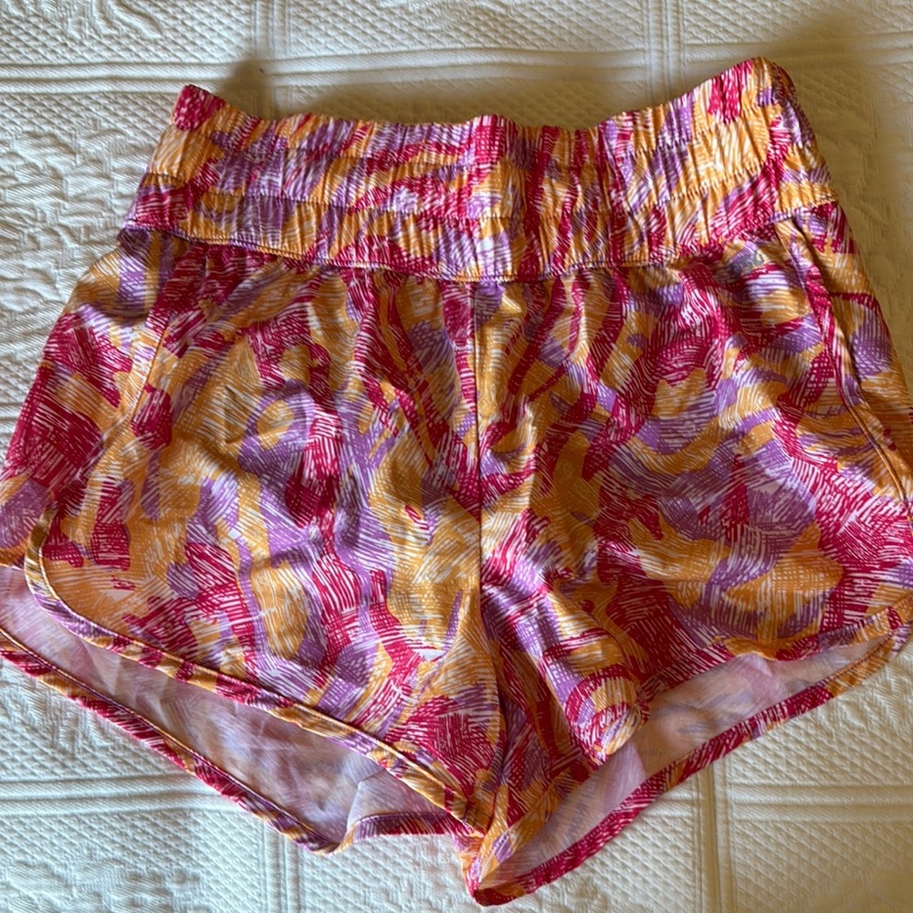 DSG Women's Athletic Shorts - Pink, Yellow, Purple